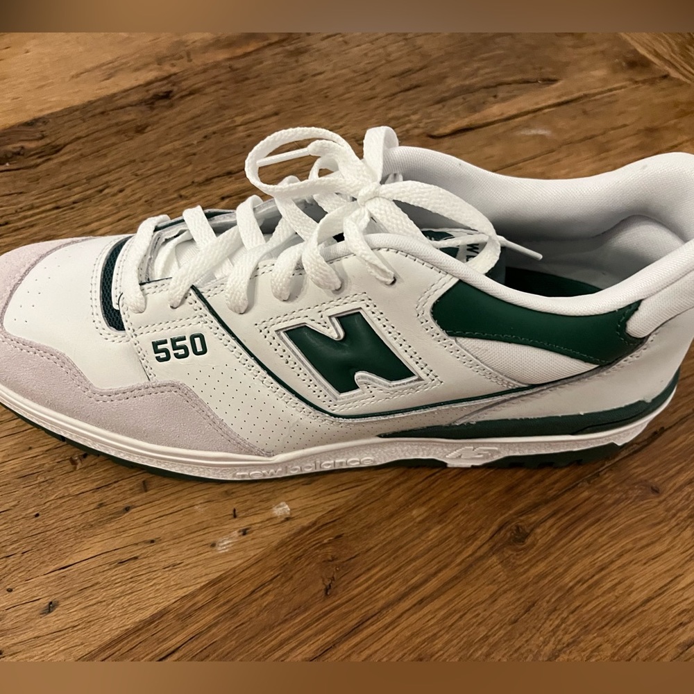 New Balance 550 Sneakers White Green